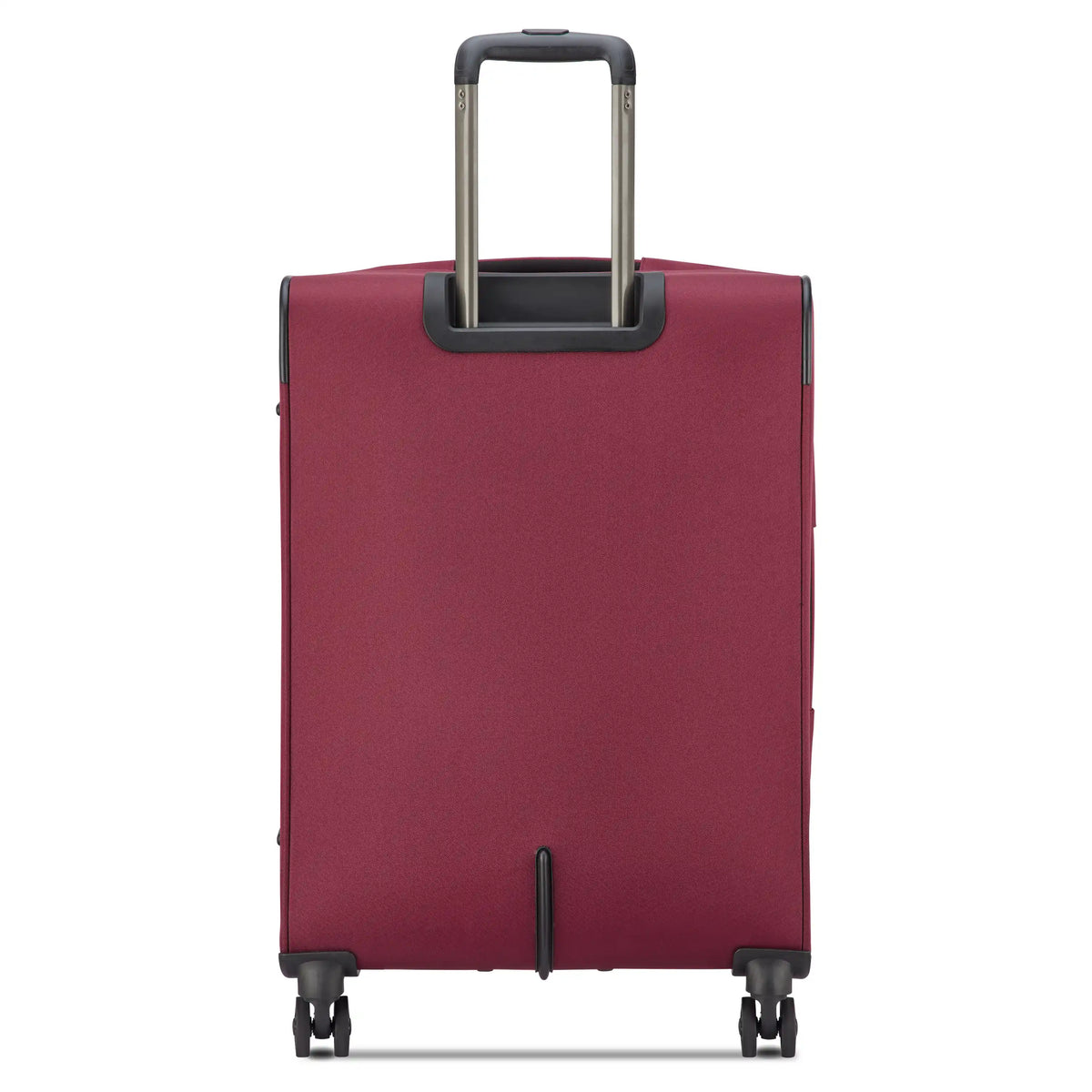 Delsey Sky Max 3.0 Medium Check-In Expandable Spinner in Burgundy — back view # color_Burgundy