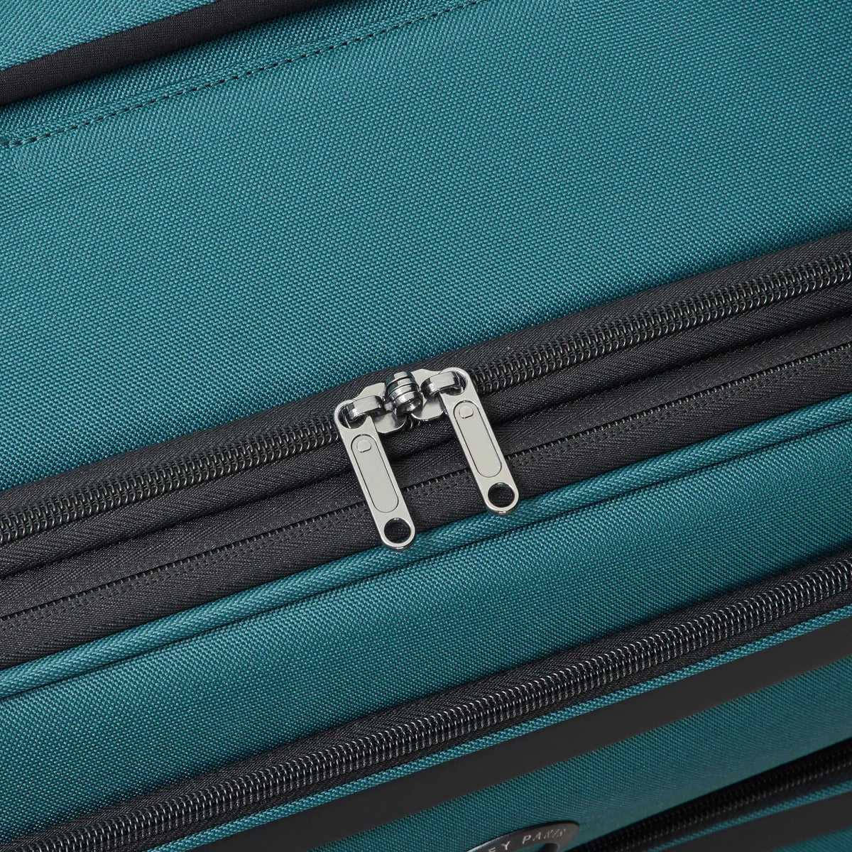 Delsey Sky Max 3.0 Medium Check-In Expandable Spinner in Teal Blue — detail view 3 # color_Teal Blue