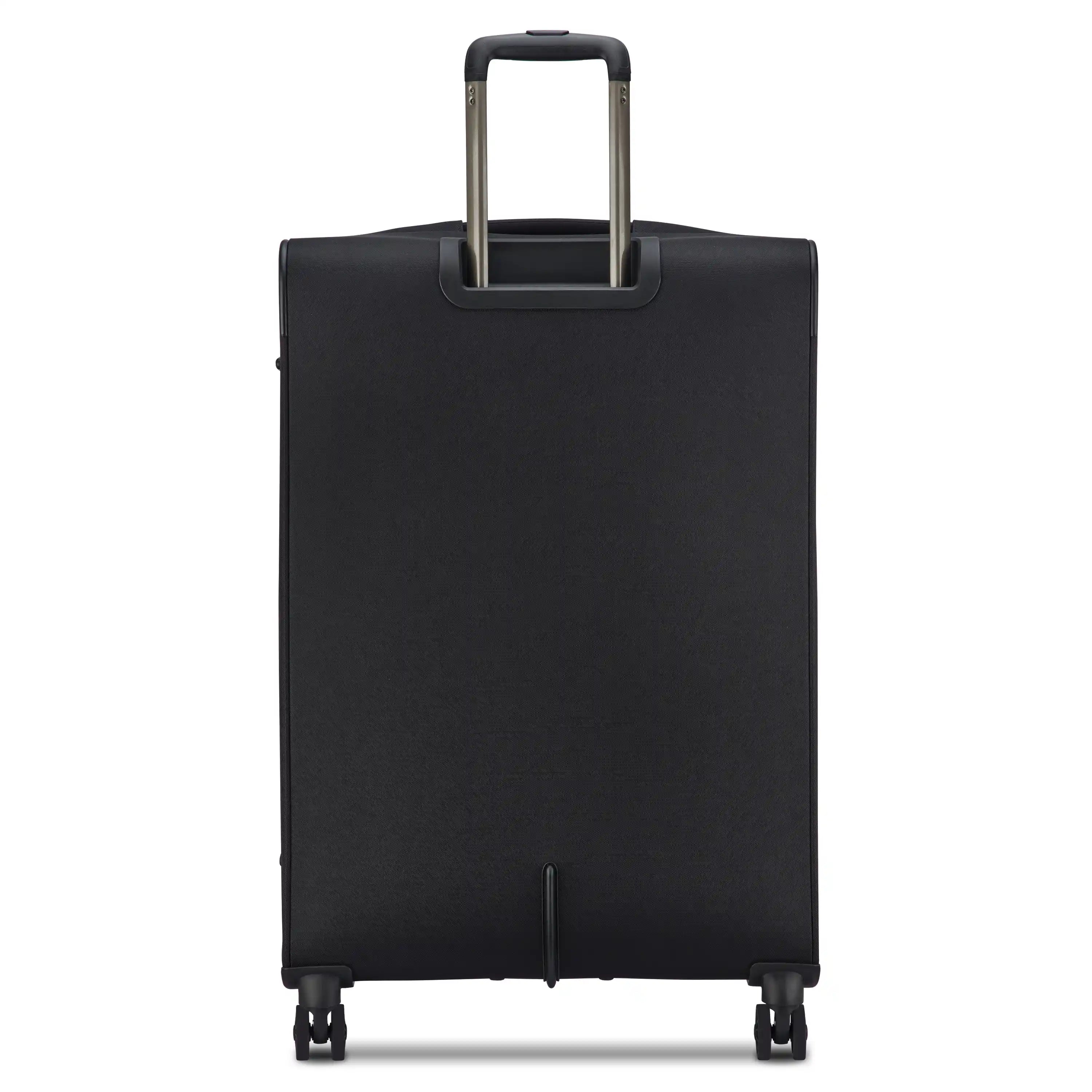 Delsey Sky Max 3.0 Large Check-In Expandable Spinner in Black — back view # color_Black