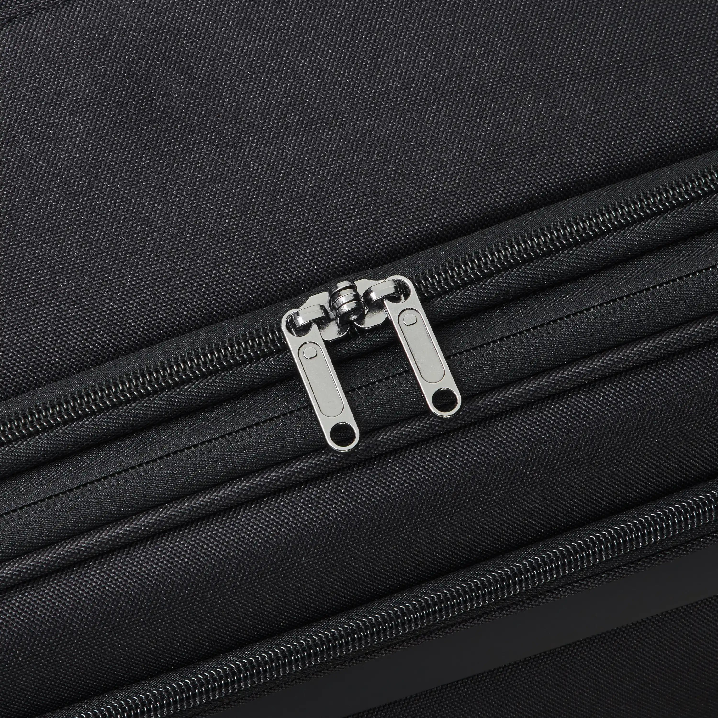 Delsey Sky Max 3.0 Large Check-In Expandable Spinner in Black — detail view 2 # color_Black