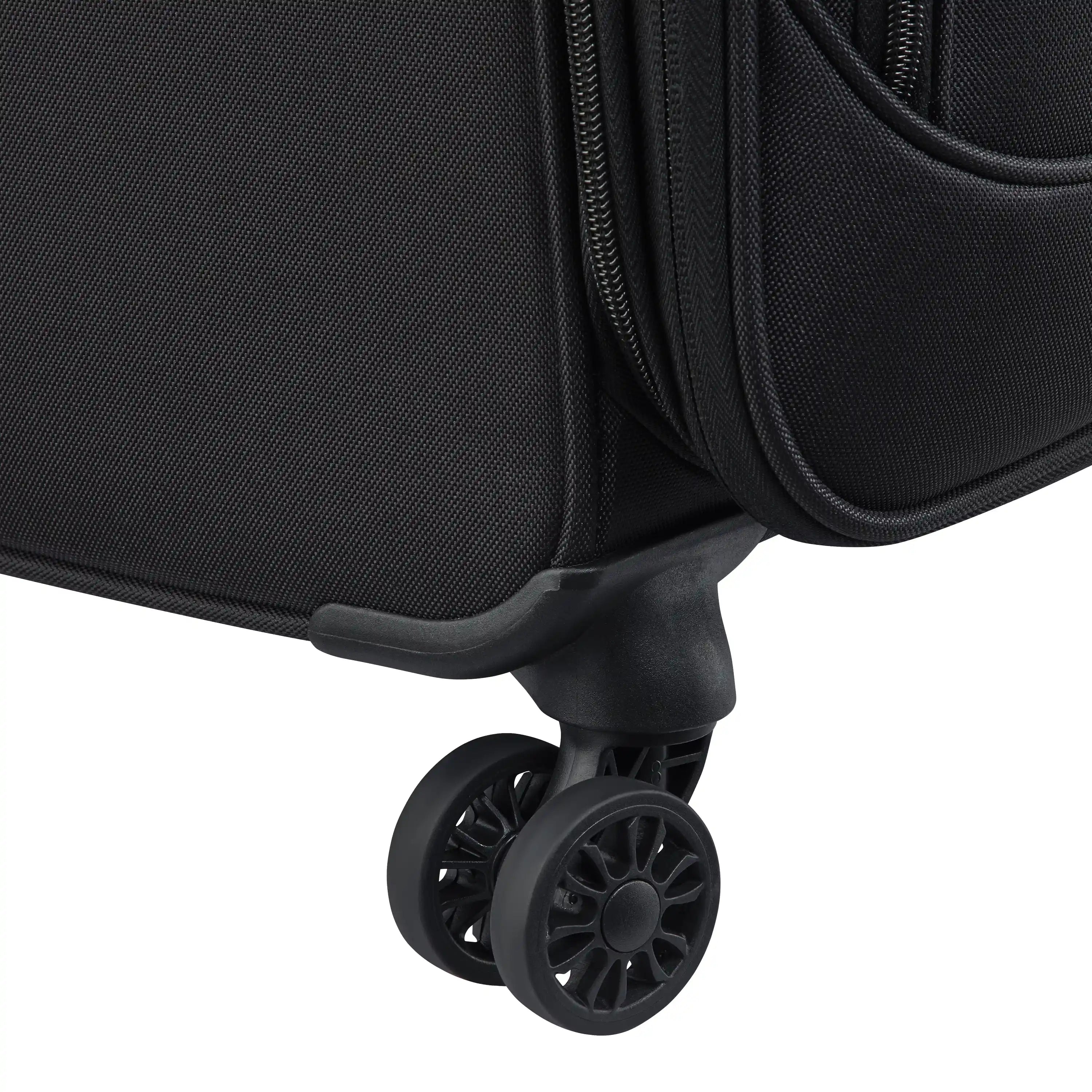 Delsey Sky Max 3.0 Large Check-In Expandable Spinner in Black — detail view 3 # color_Black