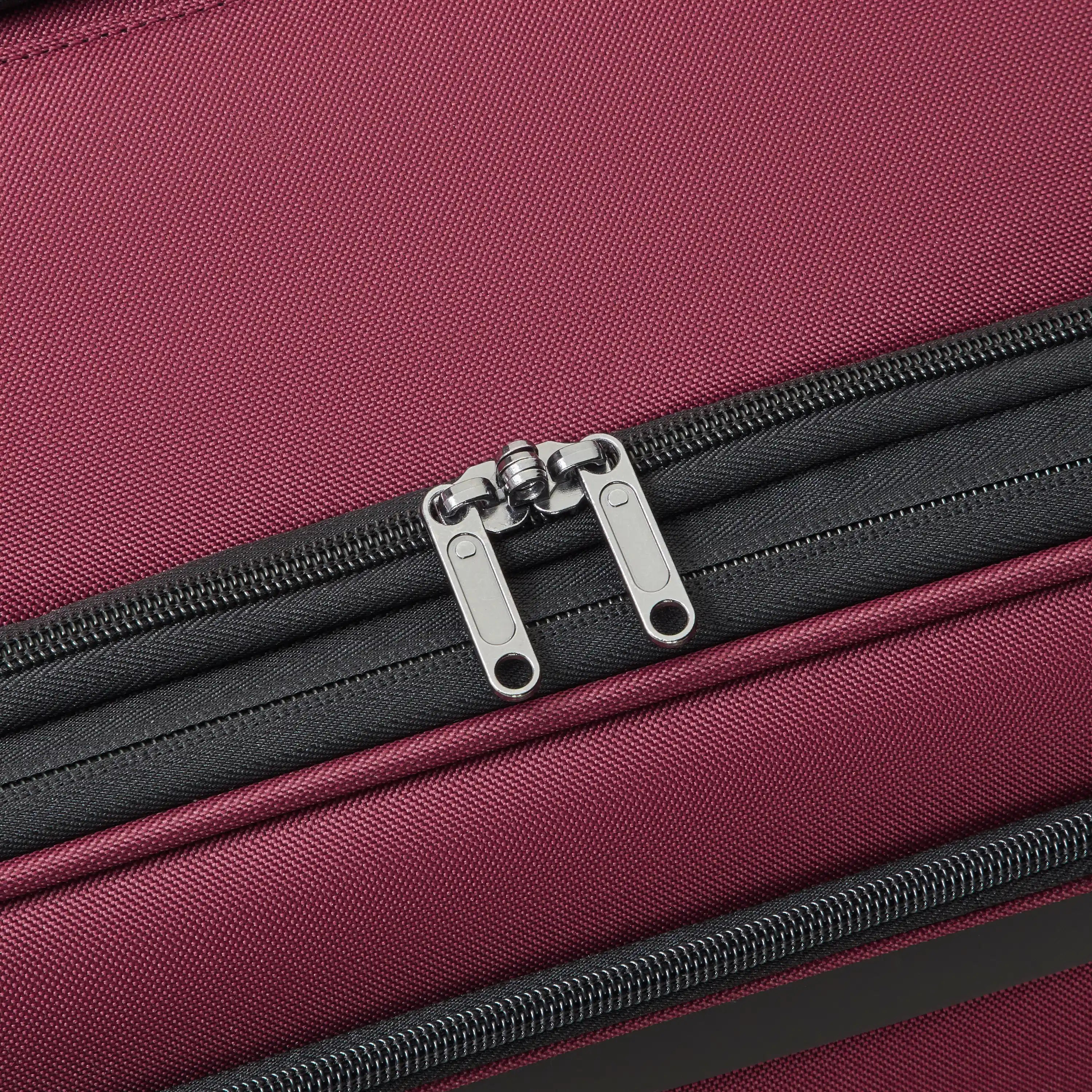 Delsey Sky Max 3.0 Large Check-In Expandable Spinner in Burgundy — detail view 2 # color_Burgundy