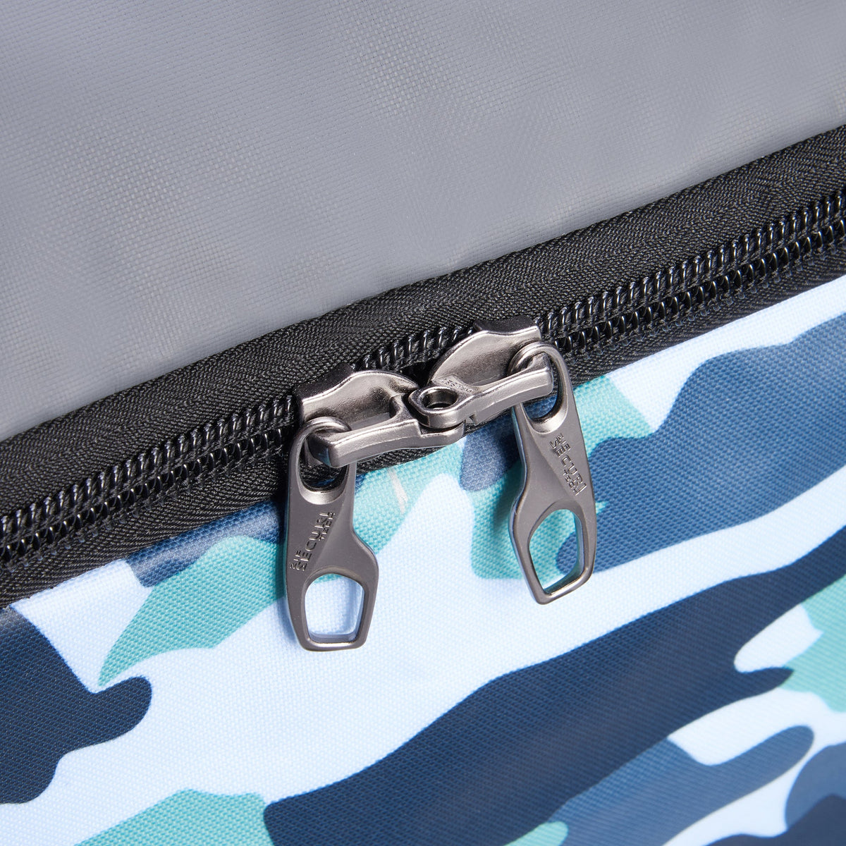 Delsey Raspail Wheeled Carry-On Duffel in Camo — detail view 2