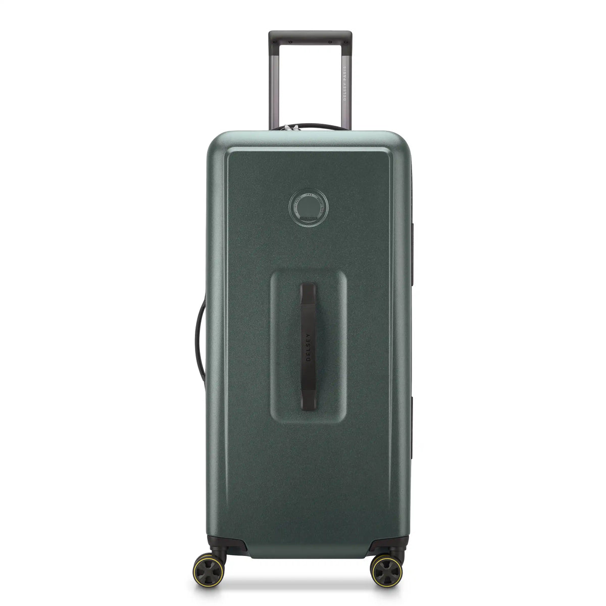 Delsey Turenne 2.0 Large Trunk Spinner in Green — front view # color_Green