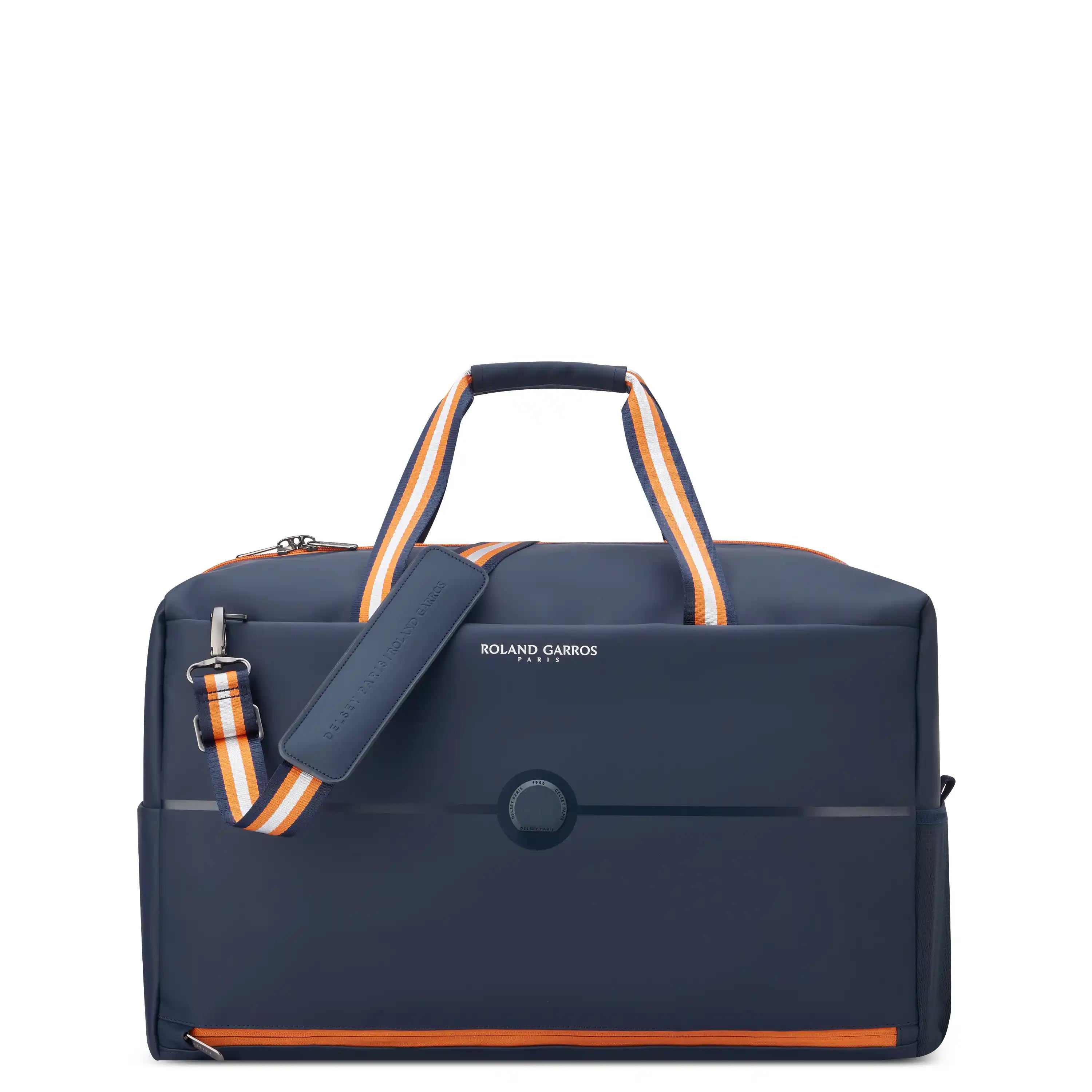 Delsey Turenne Soft Weekender Duffel in Roland-Garros Limited Edition — front view