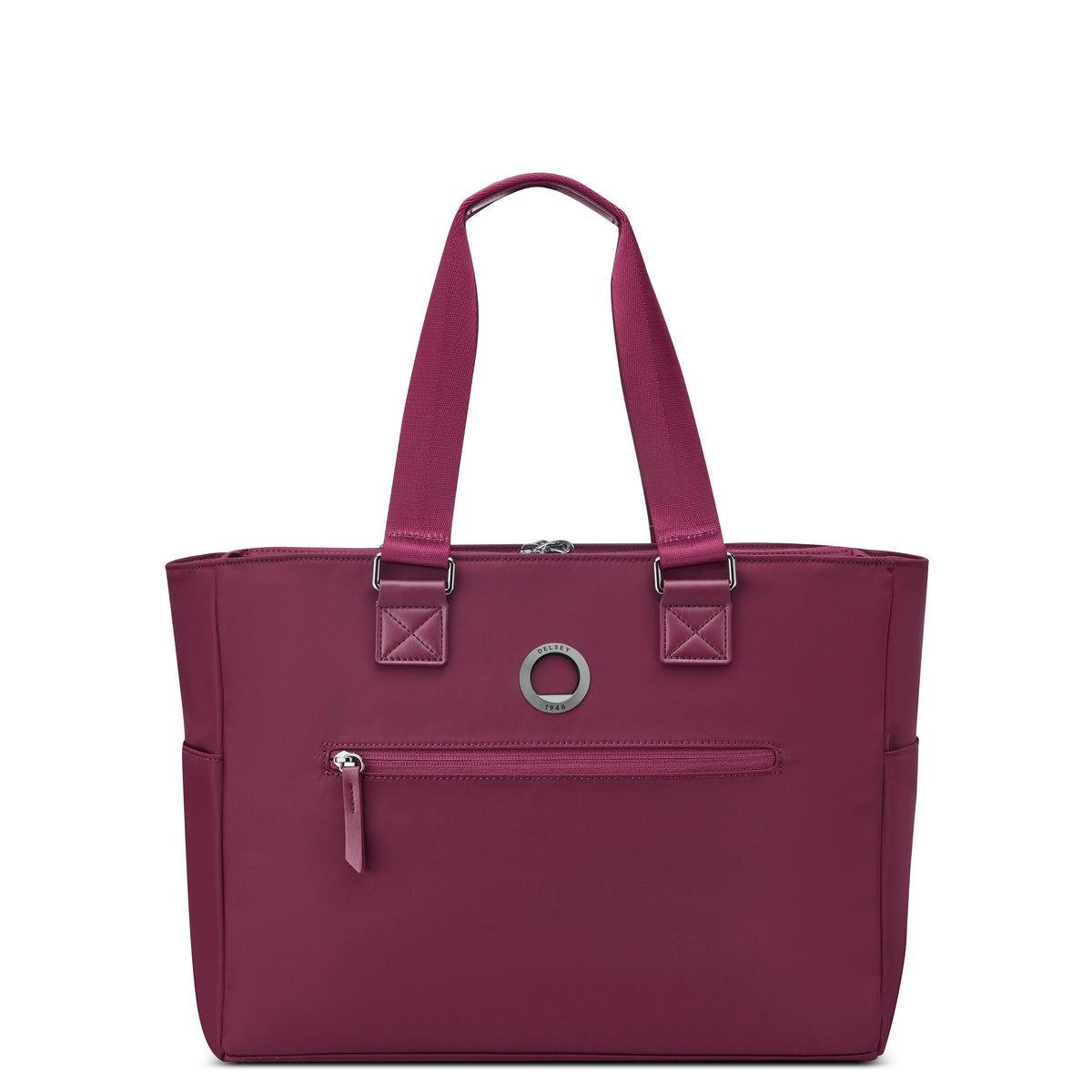 Delsey Victoire 18-Inch Tote Bag in Burgundy — front view
