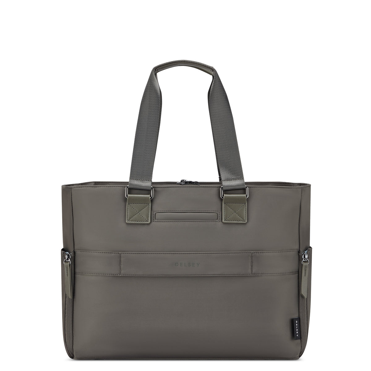 Delsey Victoire 18-Inch Tote Bag in Taupe — back view
