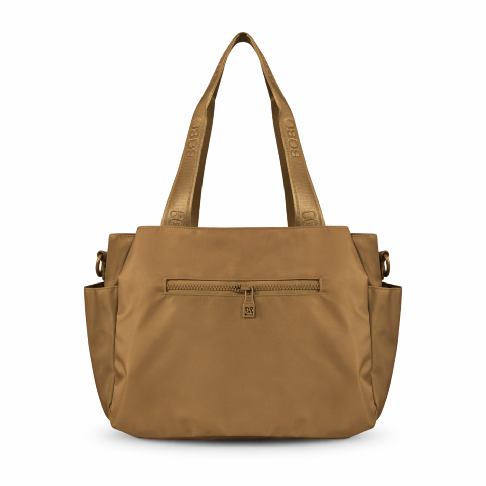 BoBo Handbag in Light Brown - nylon