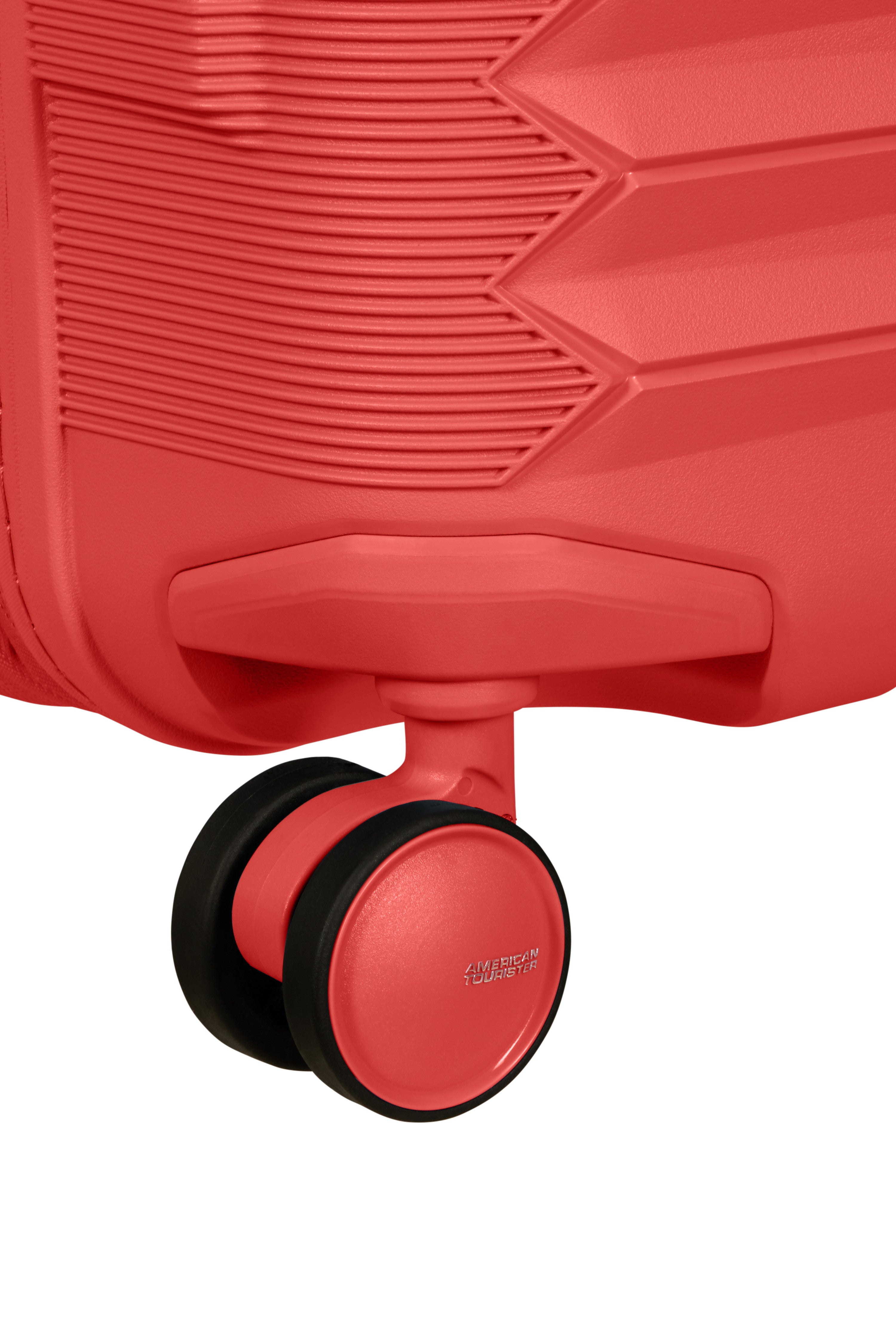 American Tourister FastForward Expandable Carry-On Spinner (20-inch) - SUNSET CORAL