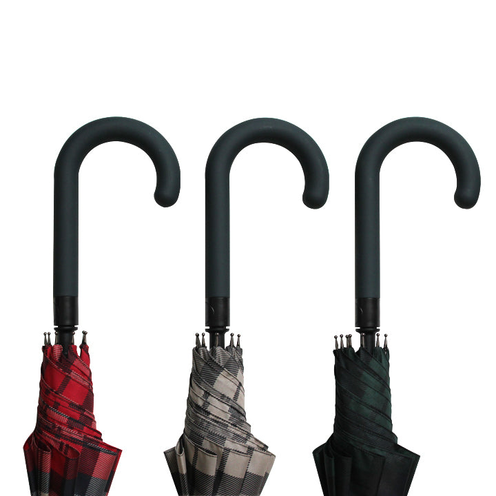 Vista 7017 Unisex Plaid Umbrella — detail view