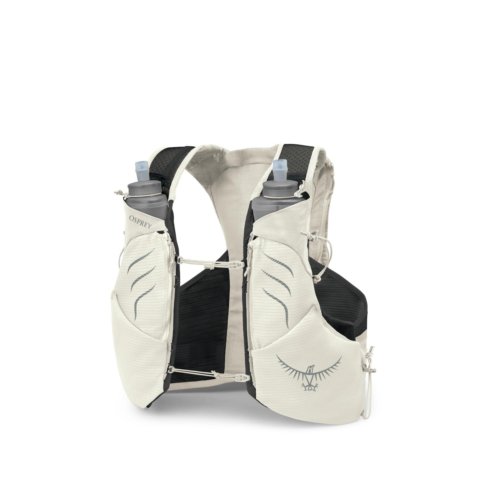 Osprey Duro Pro 10 Run Hydration Vest 10L in Mystery White — angle view 2