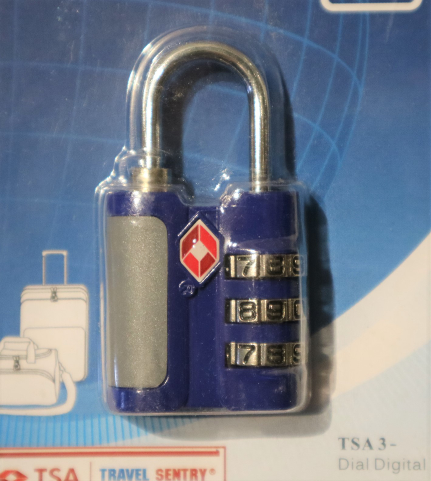 Camel Mountain 530 TSA Approved Lock 3 Dial, view 4