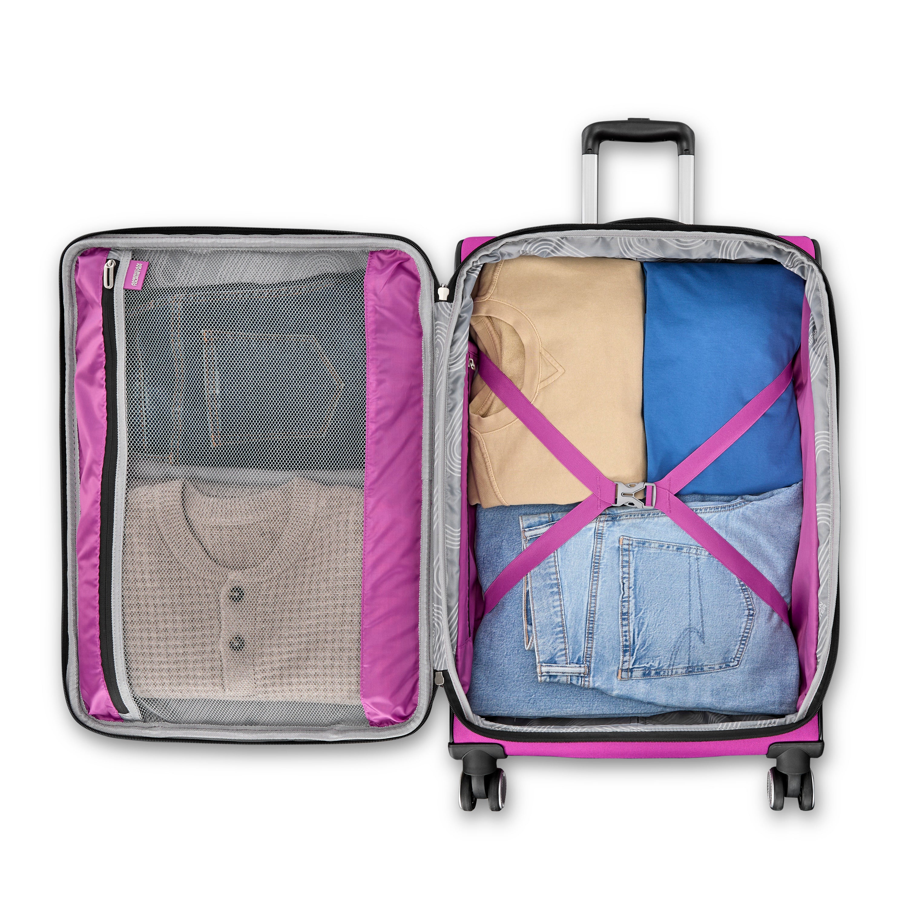 American Tourister 4 Kix 3.0 Medium Spinner (24-inch) - Hyper Violet
