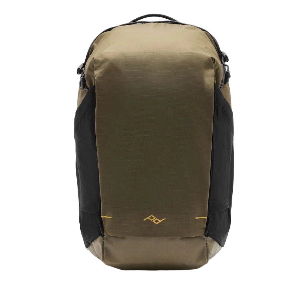 Peak Design Outdoor Backpack Zip 18L in Kelp — front view # color_Kelp