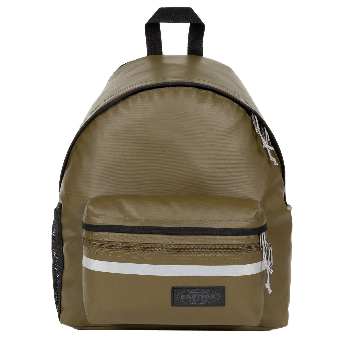 Eastpak Zippl'R Bike Commuter Backpack in Tarp Army — angle view 2