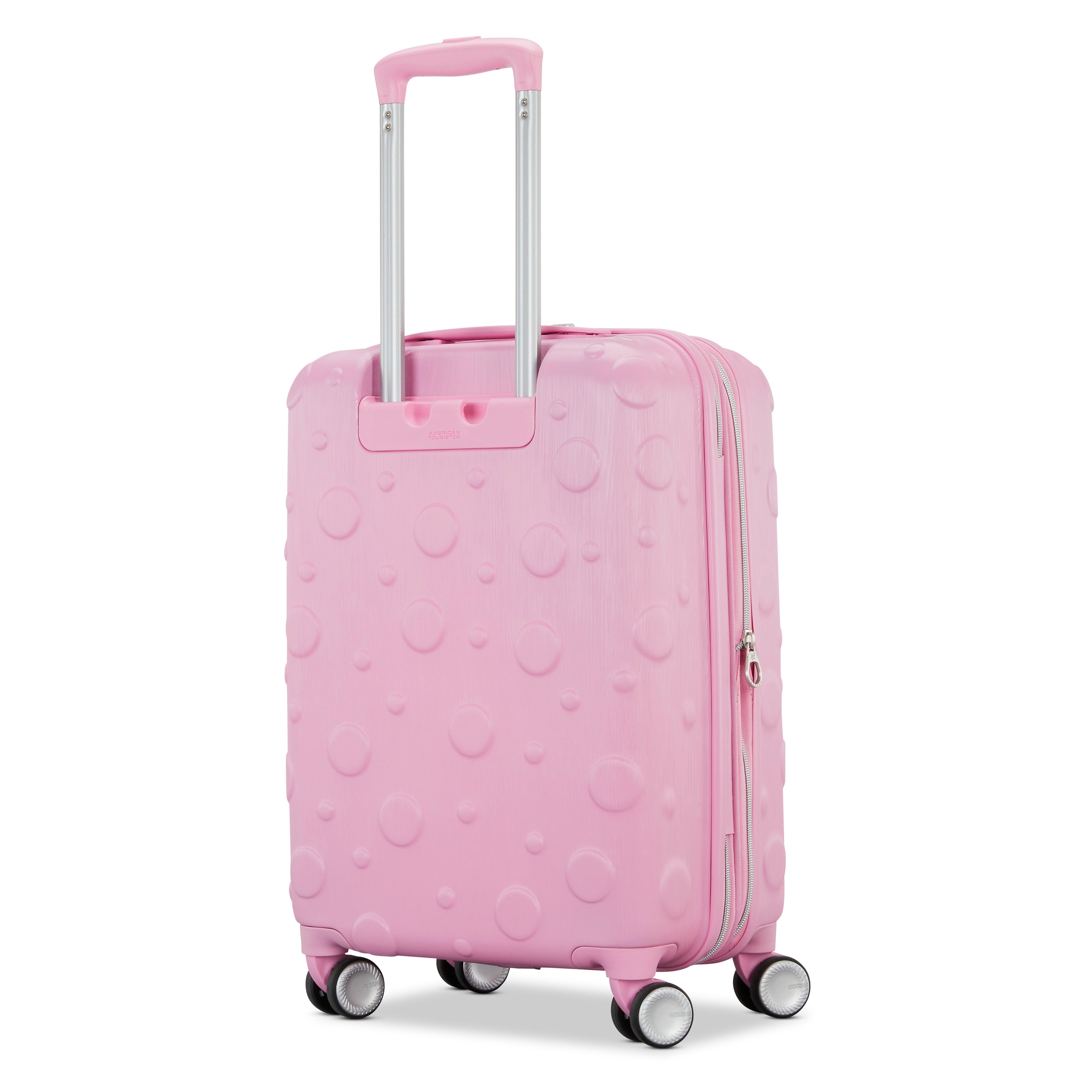 American Tourister Disney Minnie Mouse Molded Hardside Carry-On Spinner Luggage, view 3