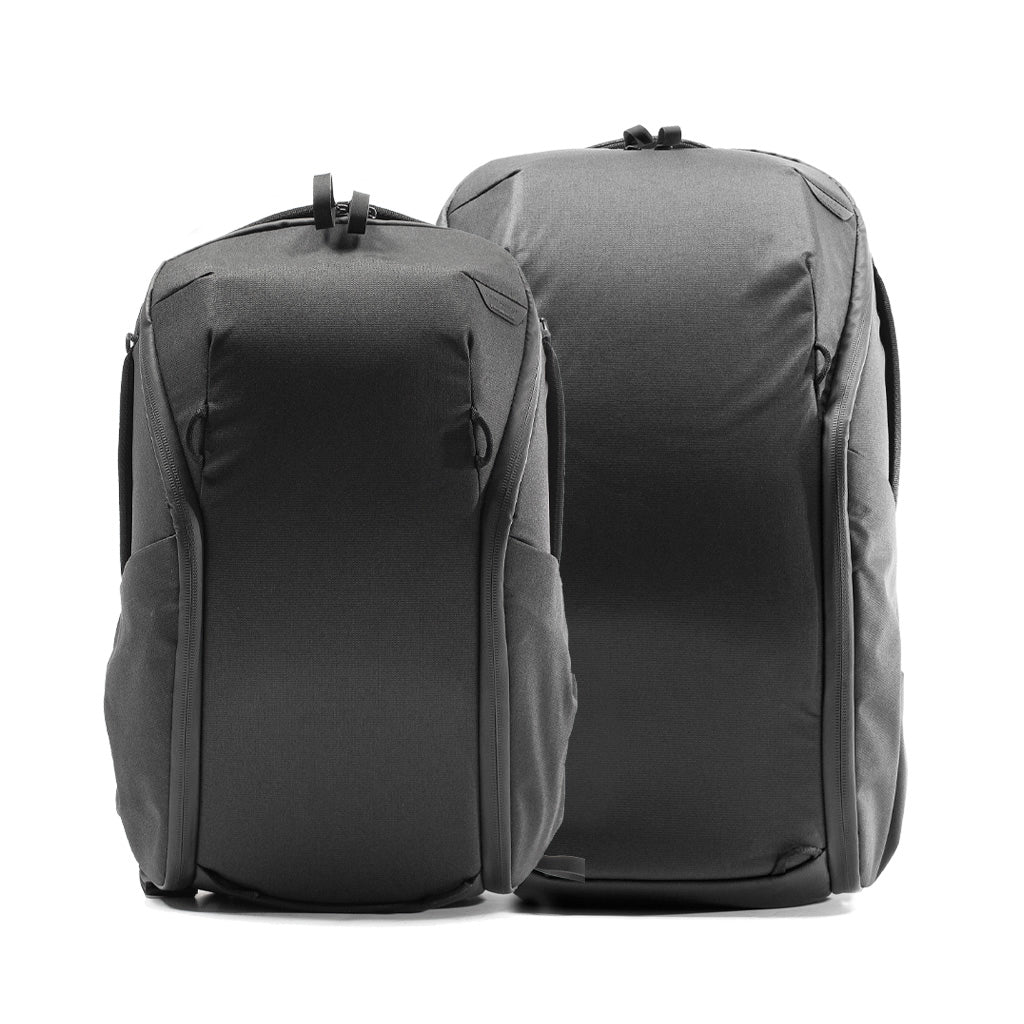 Peak Design Everyday Backpack Zip 20L in Black — angle view 2 # color_Black