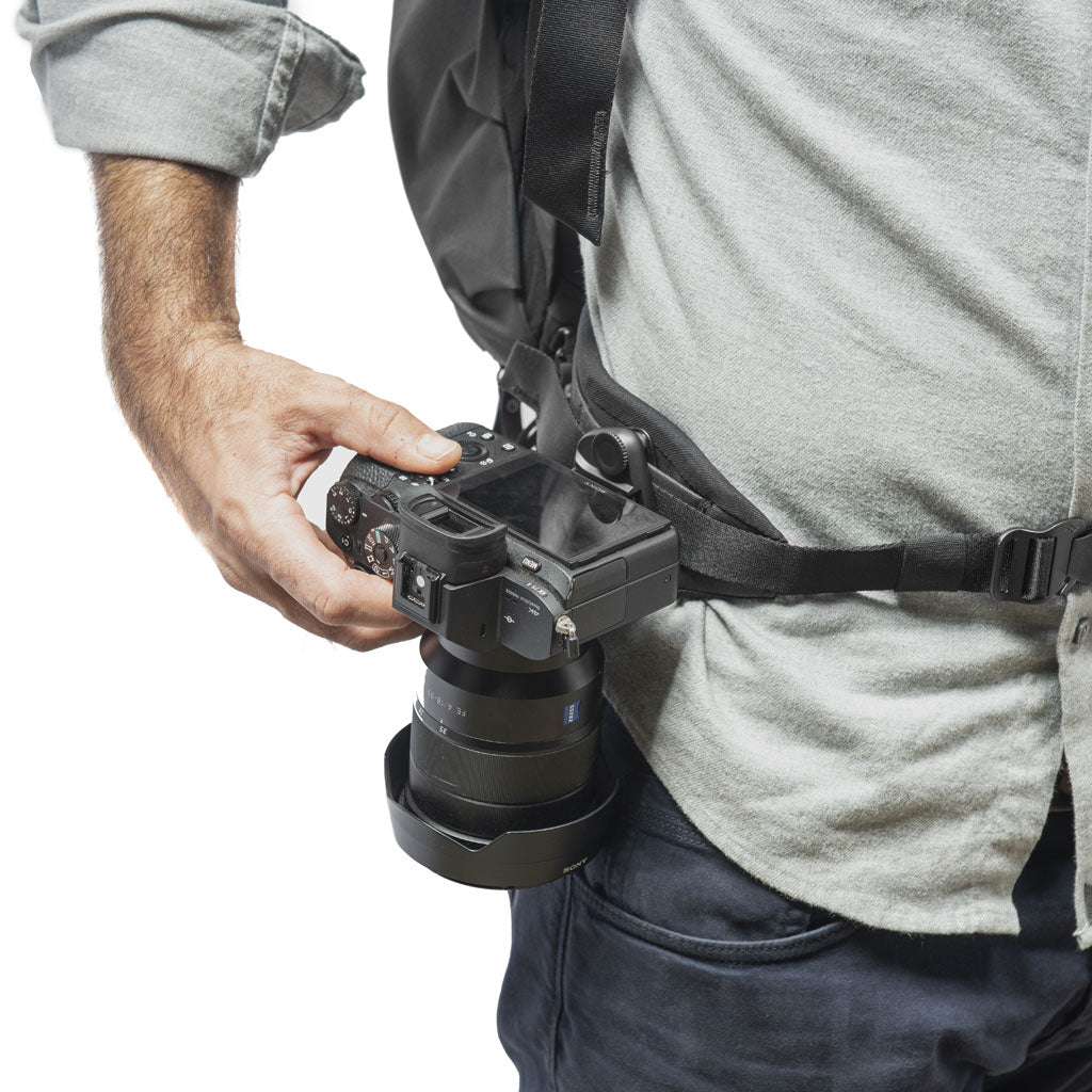 Peak Design Everyday Hip Belt in Black — lifestyle # color_Black