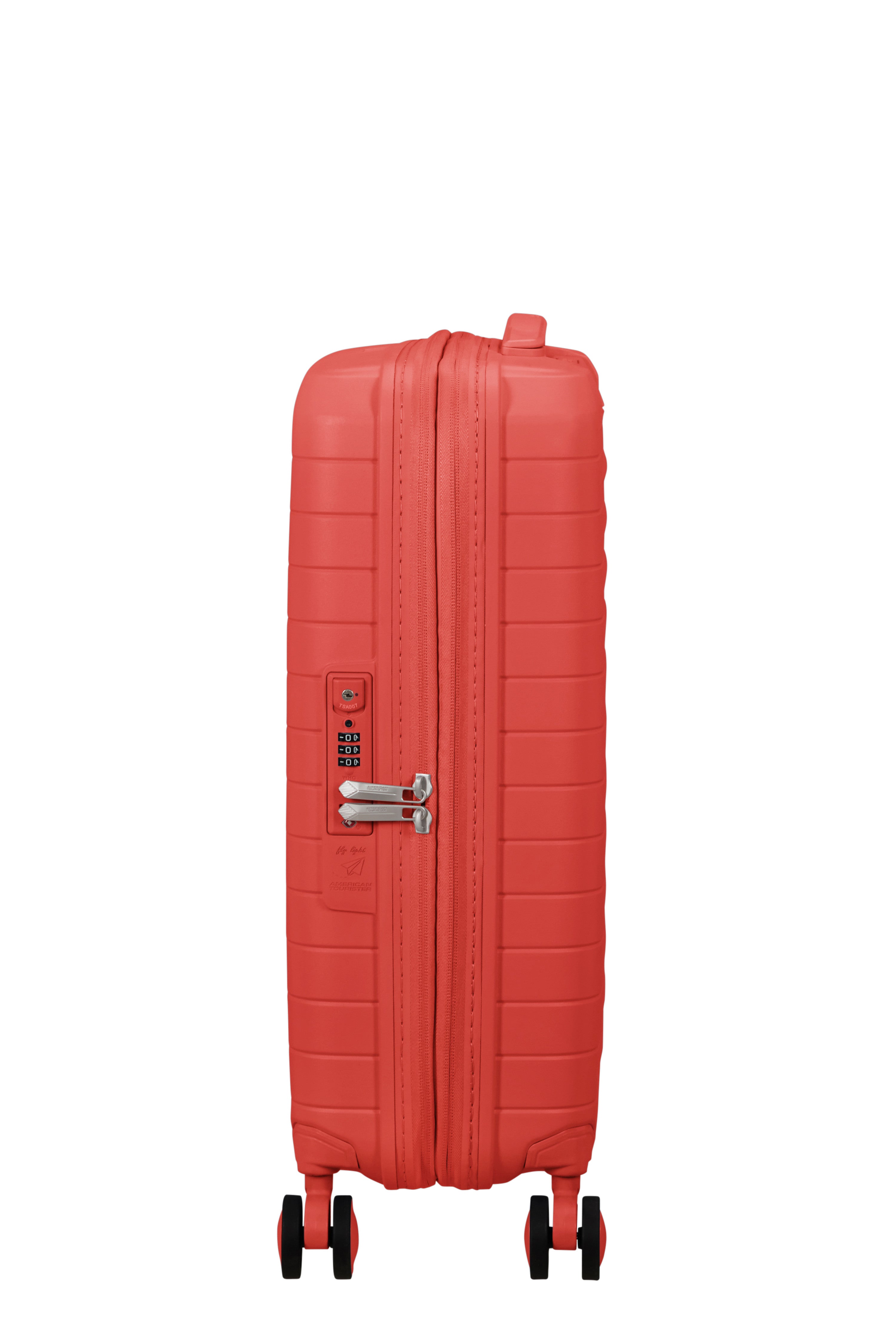 American Tourister FastForward Expandable Carry-On Spinner (20-inch) - SUNSET CORAL