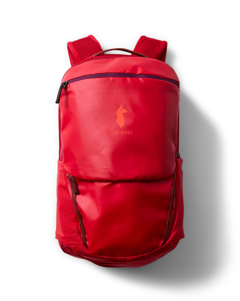 Cotopaxi Allpa 26L Daypack in Spicy — lifestyle # color_Spicy