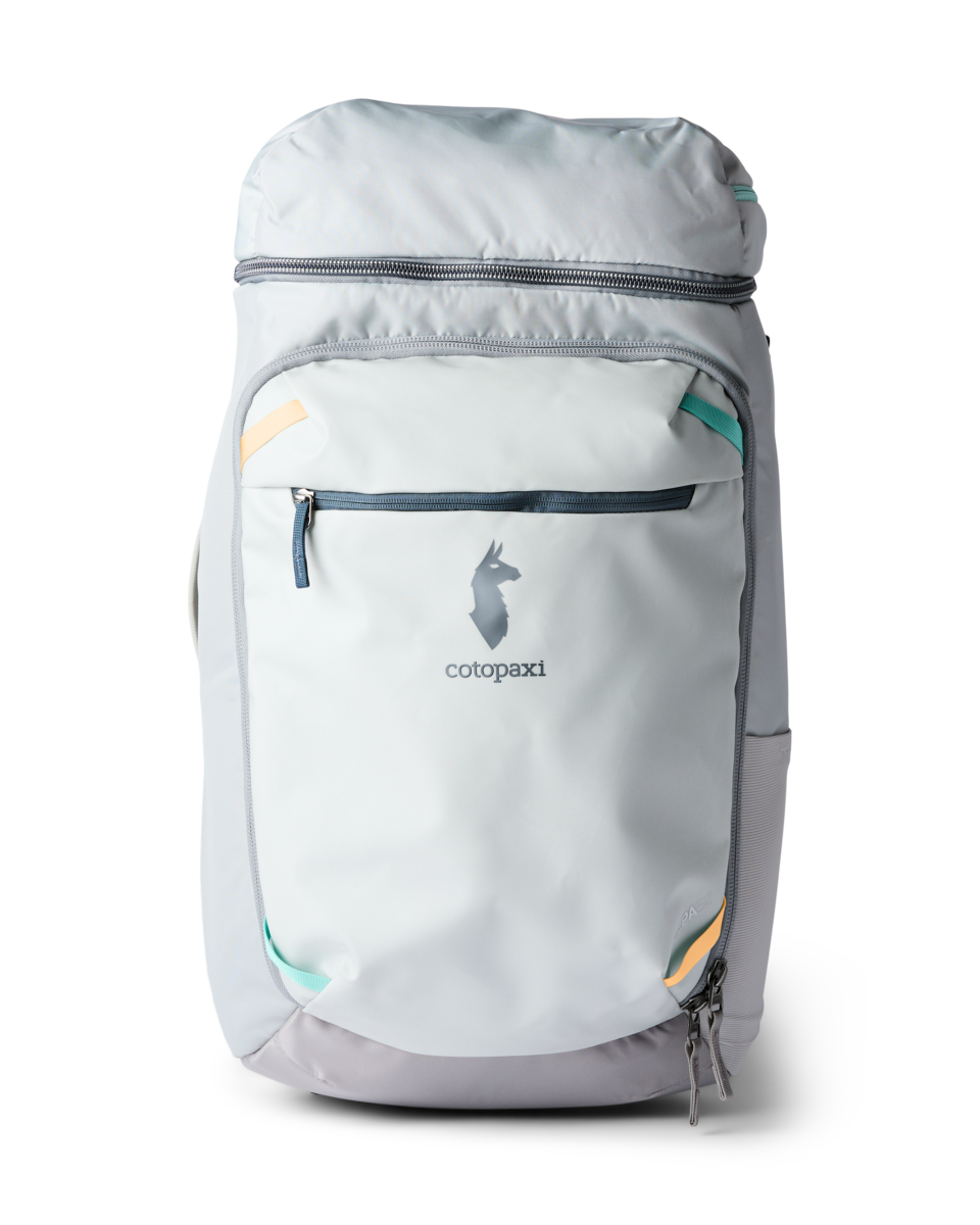 Cotopaxi Allpa 50L Adventure Travel Pack in Vapor and Smoke — front view