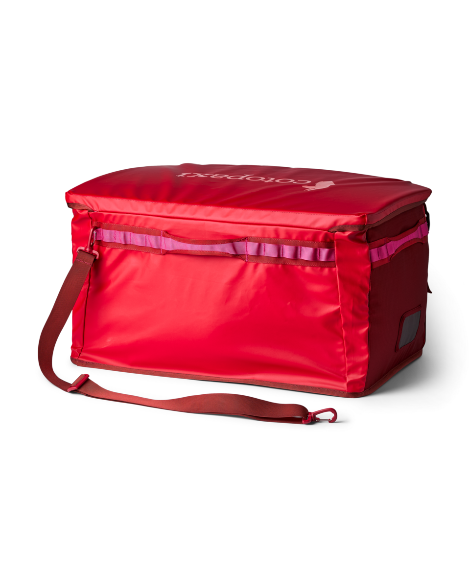 Cotopaxi Allpa 90L Gear Hauler Box in Spicy — back view