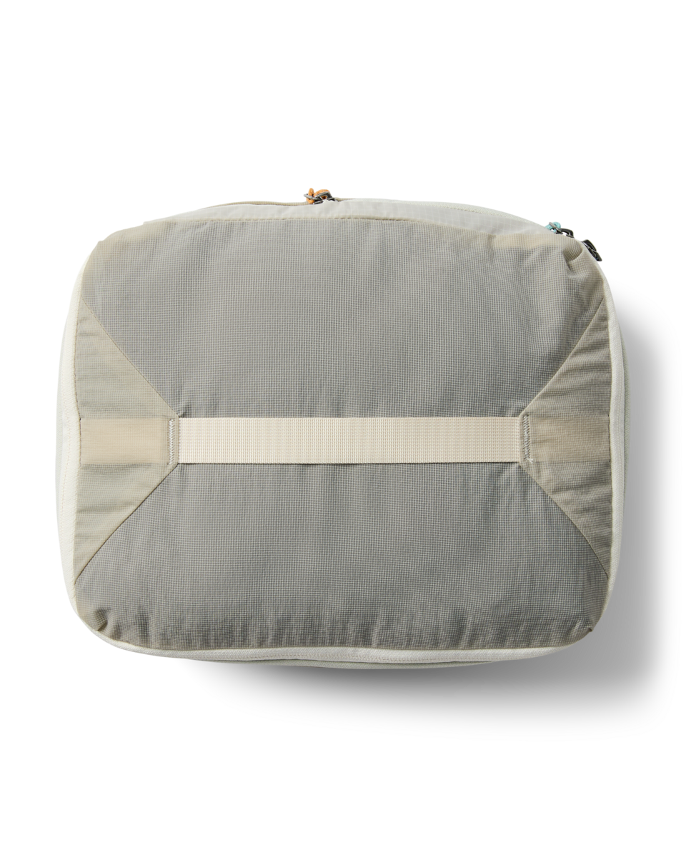 Cotopaxi Cubo 12L Expandable Packing Cube in Mineral — angle view 3