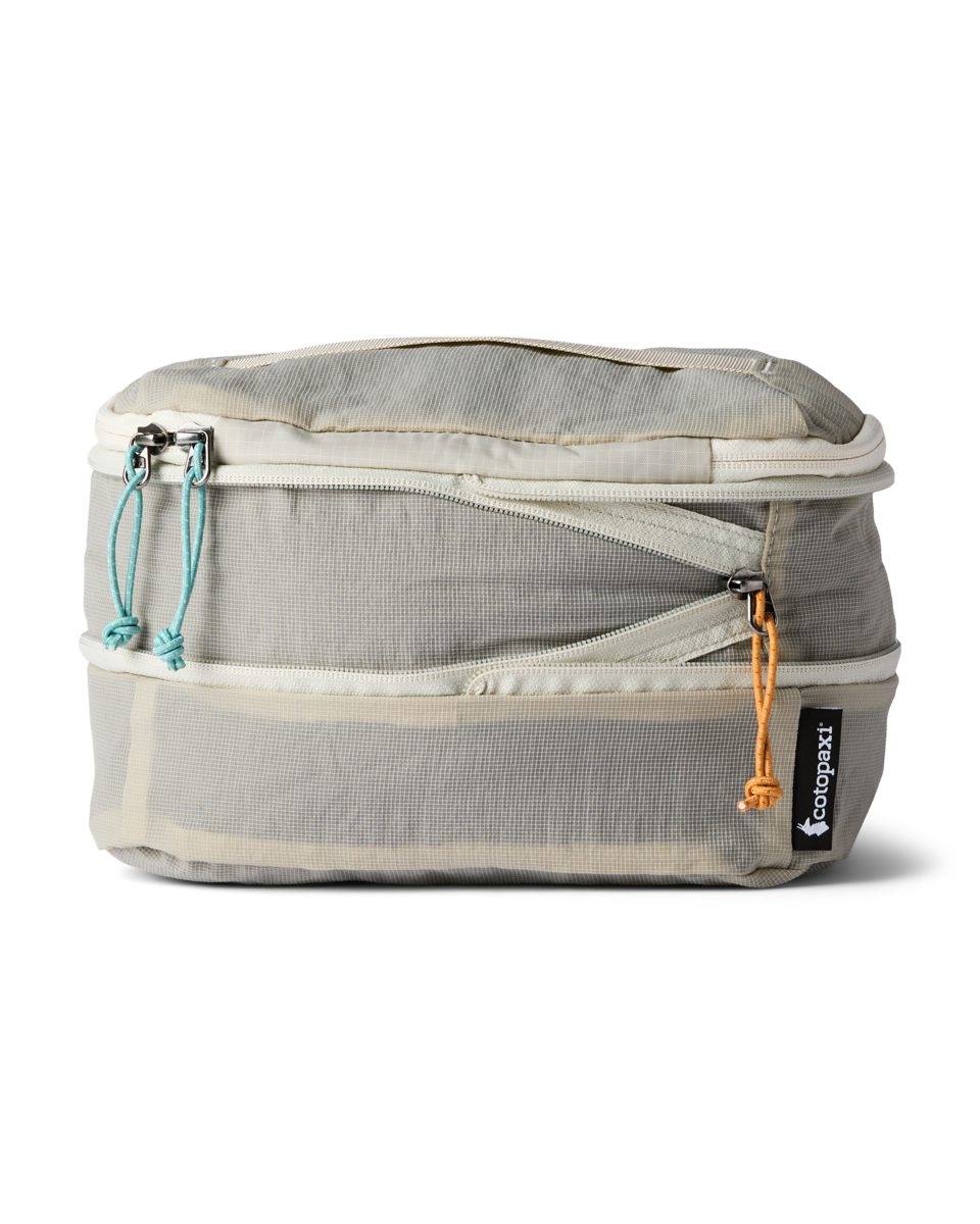 Cotopaxi Cubo 6L Expandable Packing Cube in Mineral — angle view 2