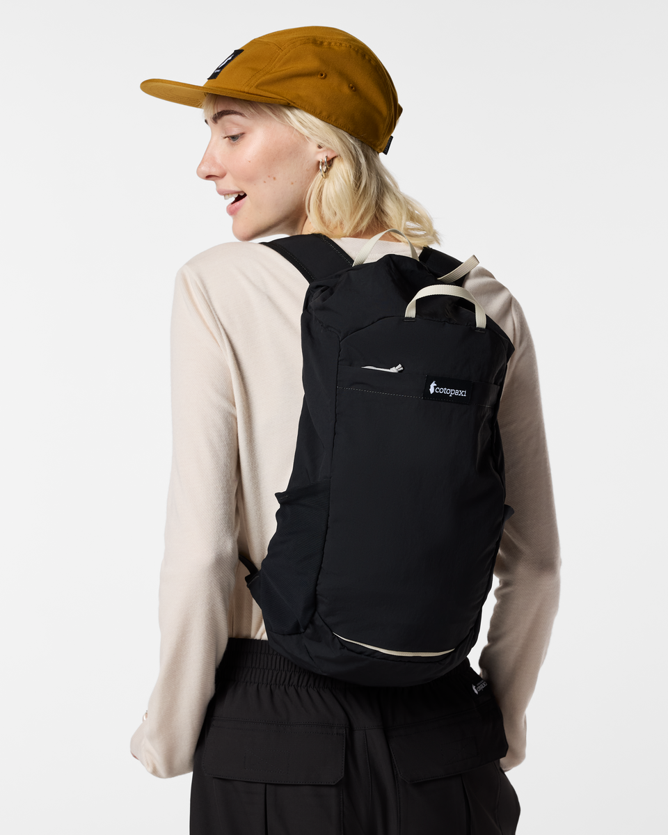 Cotopaxi Empacable 16L Daypack in Black — angle view 7