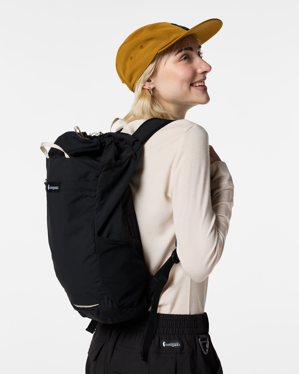 Cotopaxi Empacable 16L Daypack in Black — angle view 6