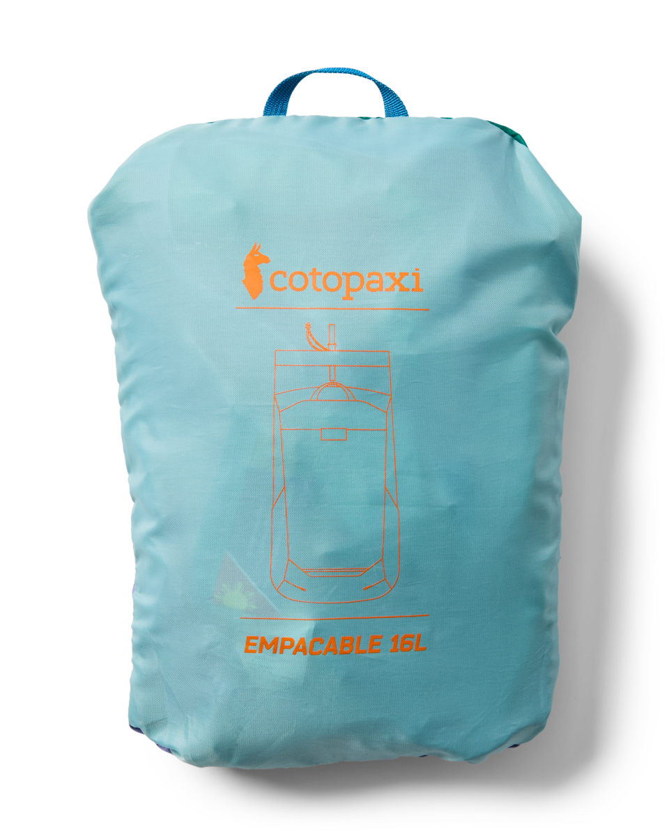 Cotopaxi Empacable 16L Daypack in Del Día — detail view