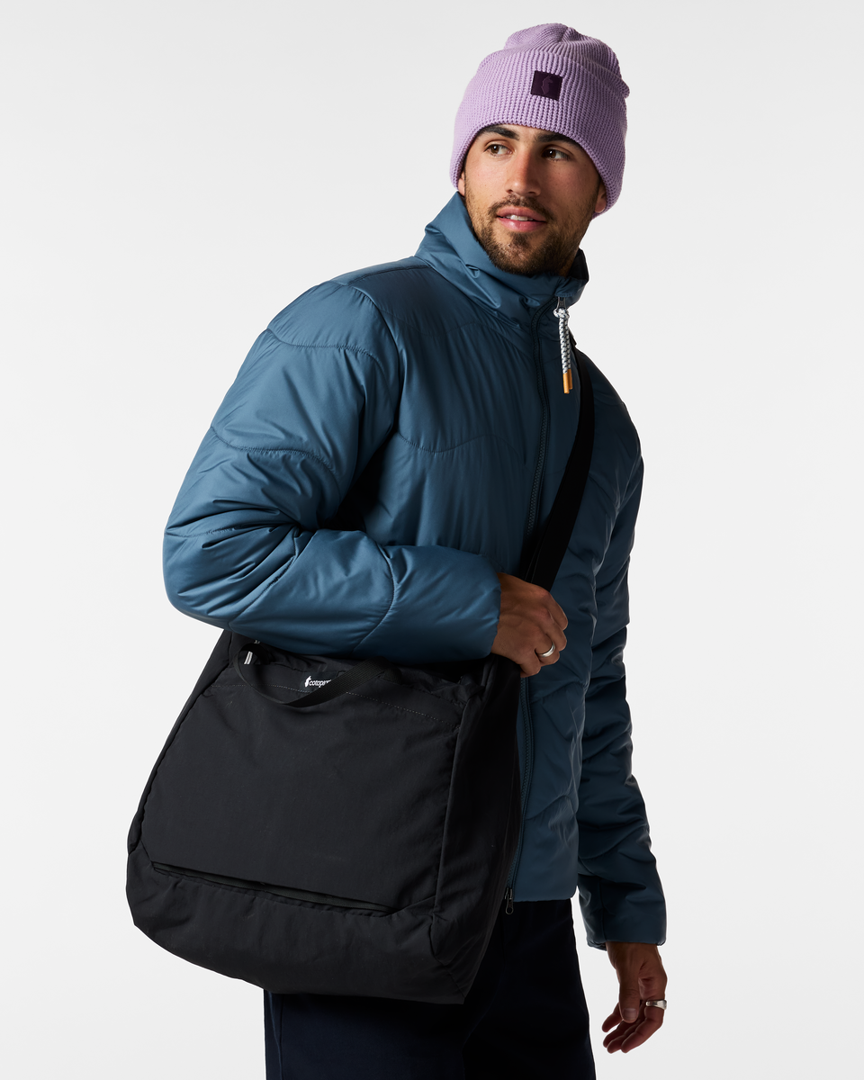 Cotopaxi Empacable 30L Tote in Black — front view