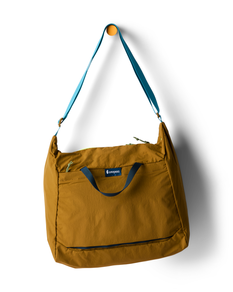 Cotopaxi Empacable 30L Tote in Log Cabin — lifestyle