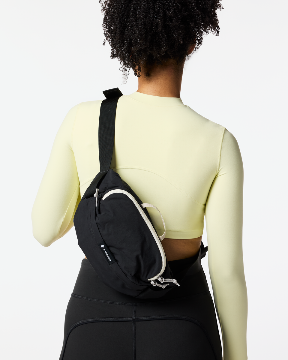 Cotopaxi Empacable 3L Sling in Black — back view