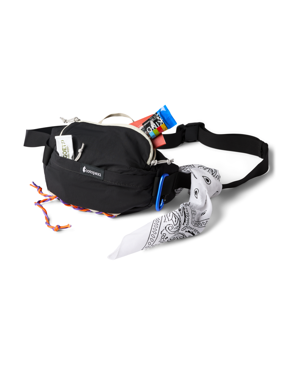 Cotopaxi Empacable 3L Sling in Black — front view