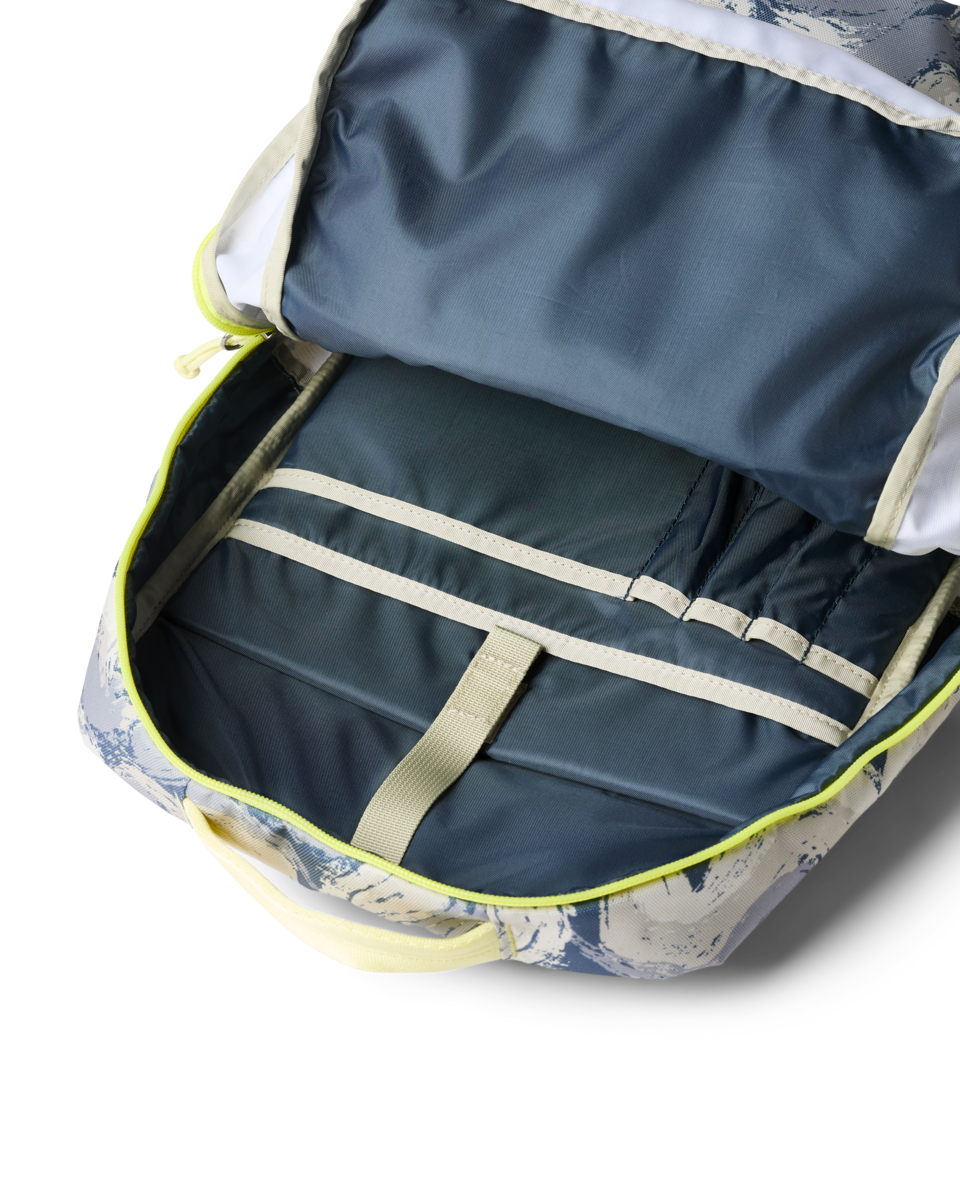 Cotopaxi Tasra 16L Backpack in Brush Clouds Slate — interior view 2