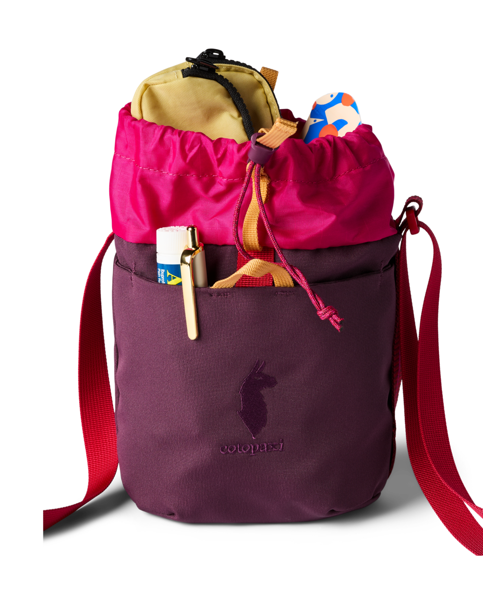 Cotopaxi Todo 3L Bucket Bag in Acai — back view