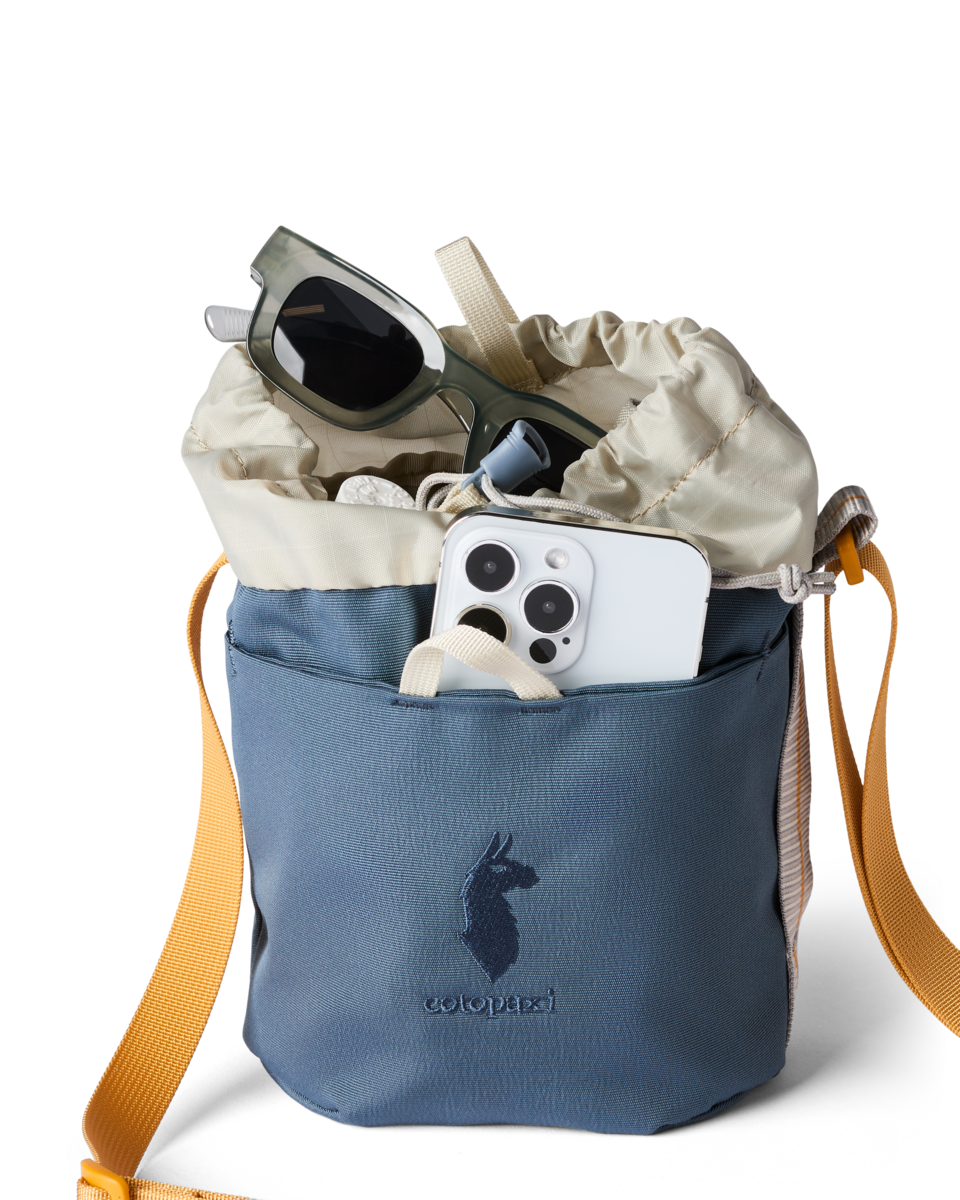 Cotopaxi Todo 3L Bucket Bag in Slate — angle view 2