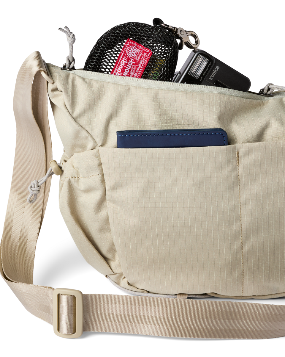 Cotopaxi Viaje 9L Shoulder Bag in Mineral — interior view