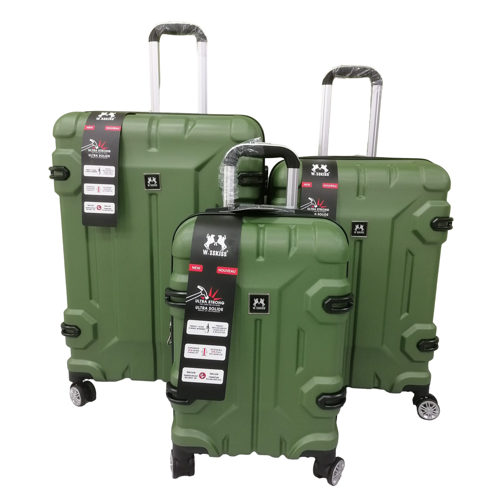 Bon Voyage 6819 hardside luggage, view 3