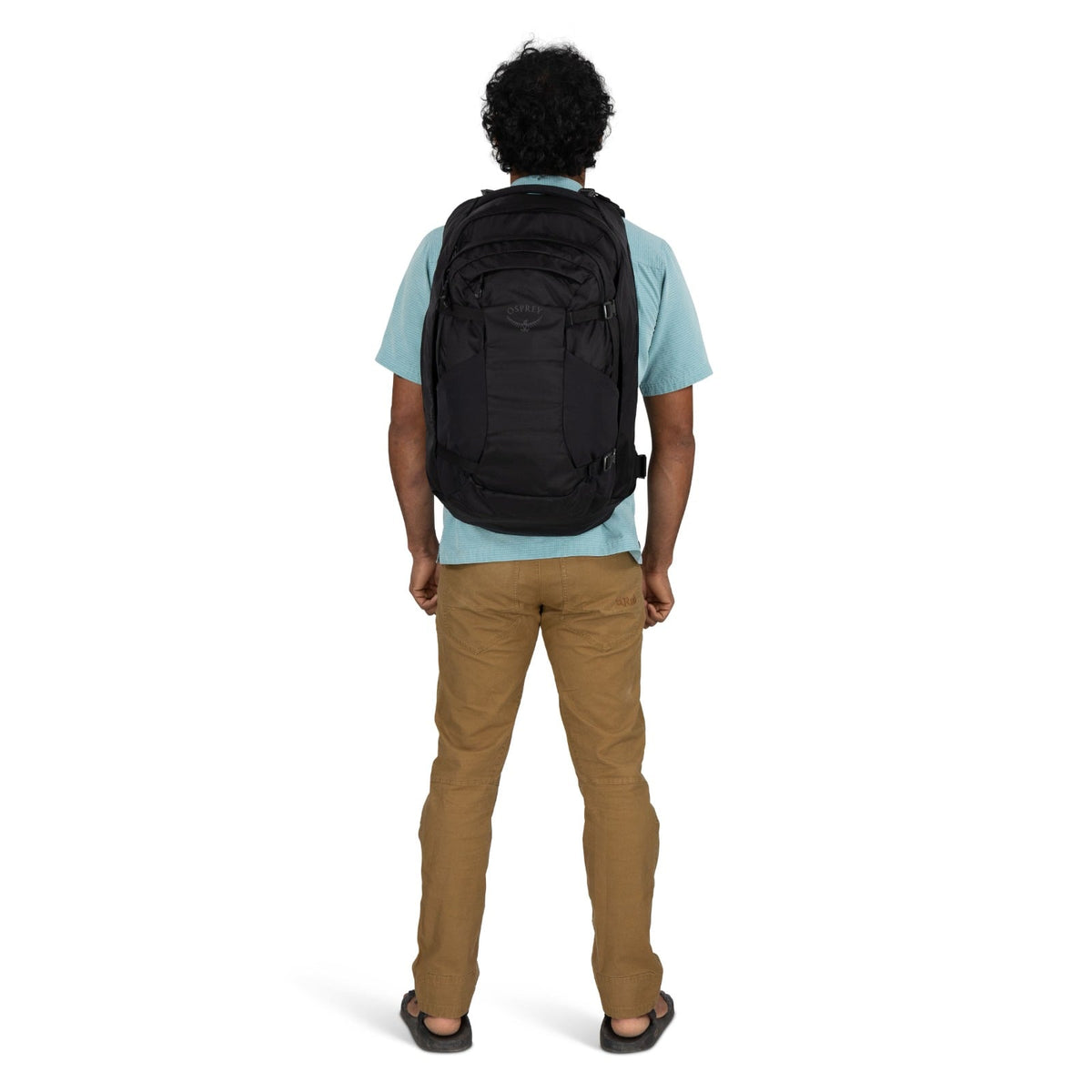 Osprey Farpoint Travel Pack-55L in Black — lifestyle 2