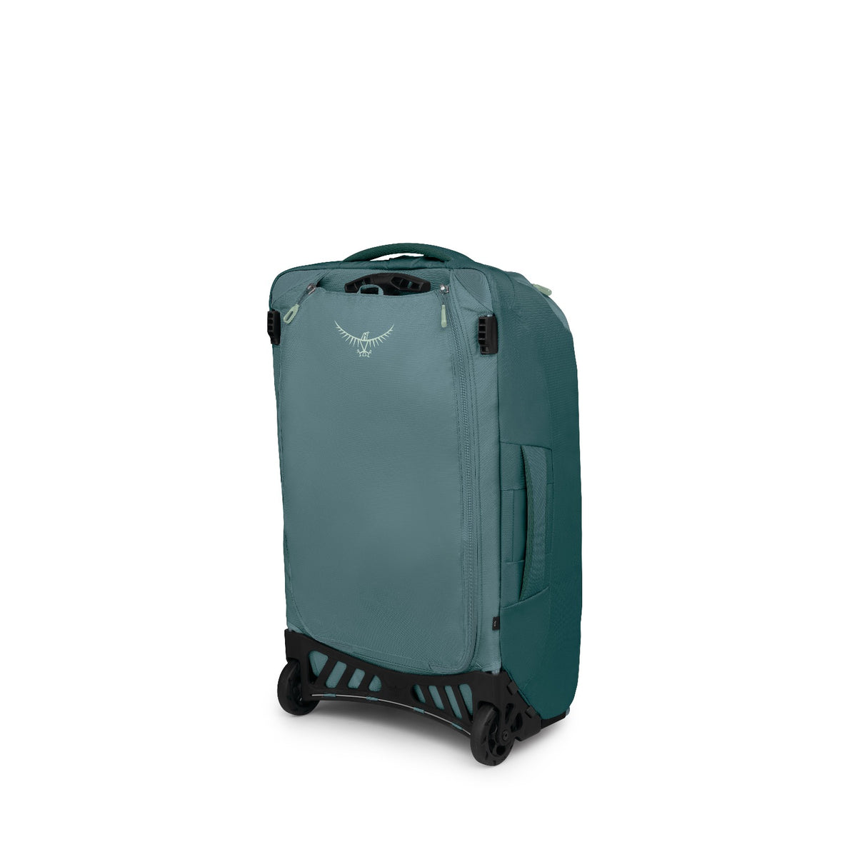 Osprey Farpoint Wheeled Travel Pack 65L/27.5" in Cascade Blue-Torrent Blue — back view 2