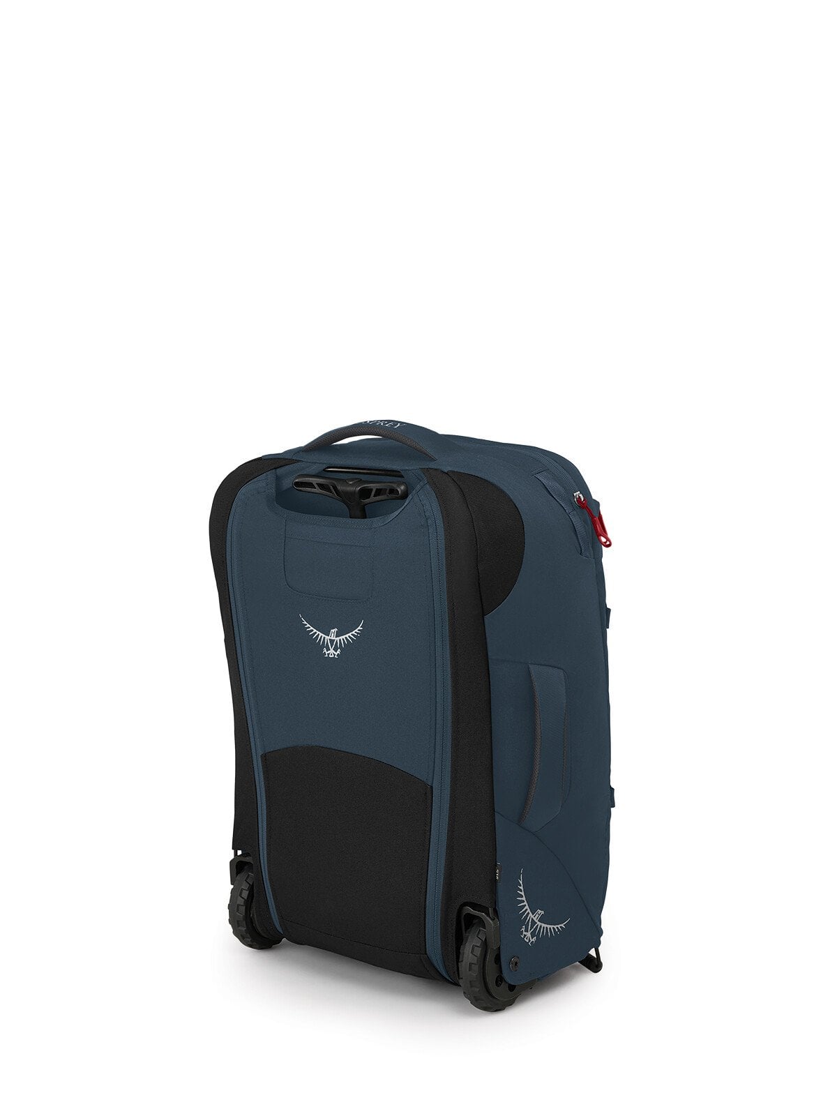 Osprey Farpoint Wheeled Travel Pack Carry-On 36L/21.5" in Muted Space Blue — back view 2