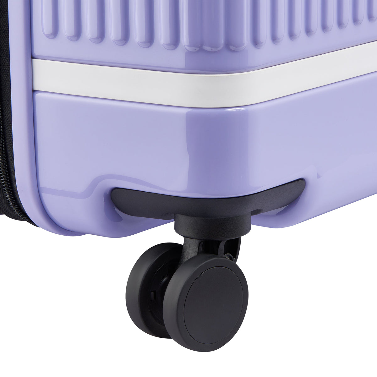 Delsey Spin Me Away Large Expandable Spinner in Lavender — detail view 2