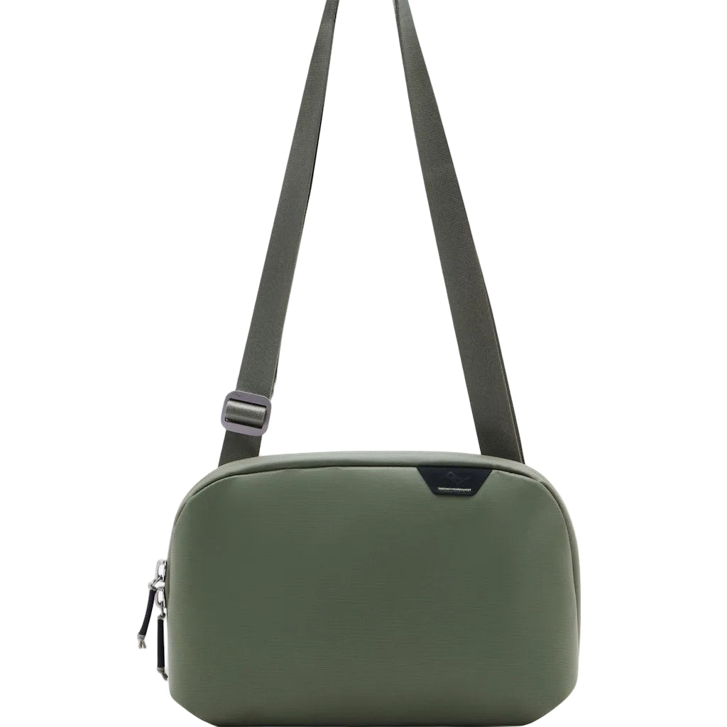 Peak Design Travel Crossbody 3L in Sage — front view # color_Sage