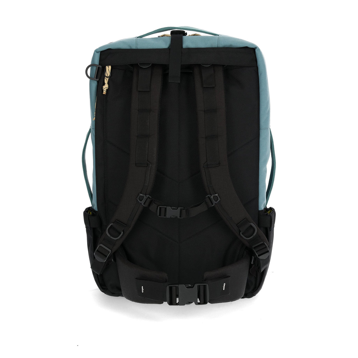 Topo Designs Global Travel Bag 40L in Sea Pine — back view