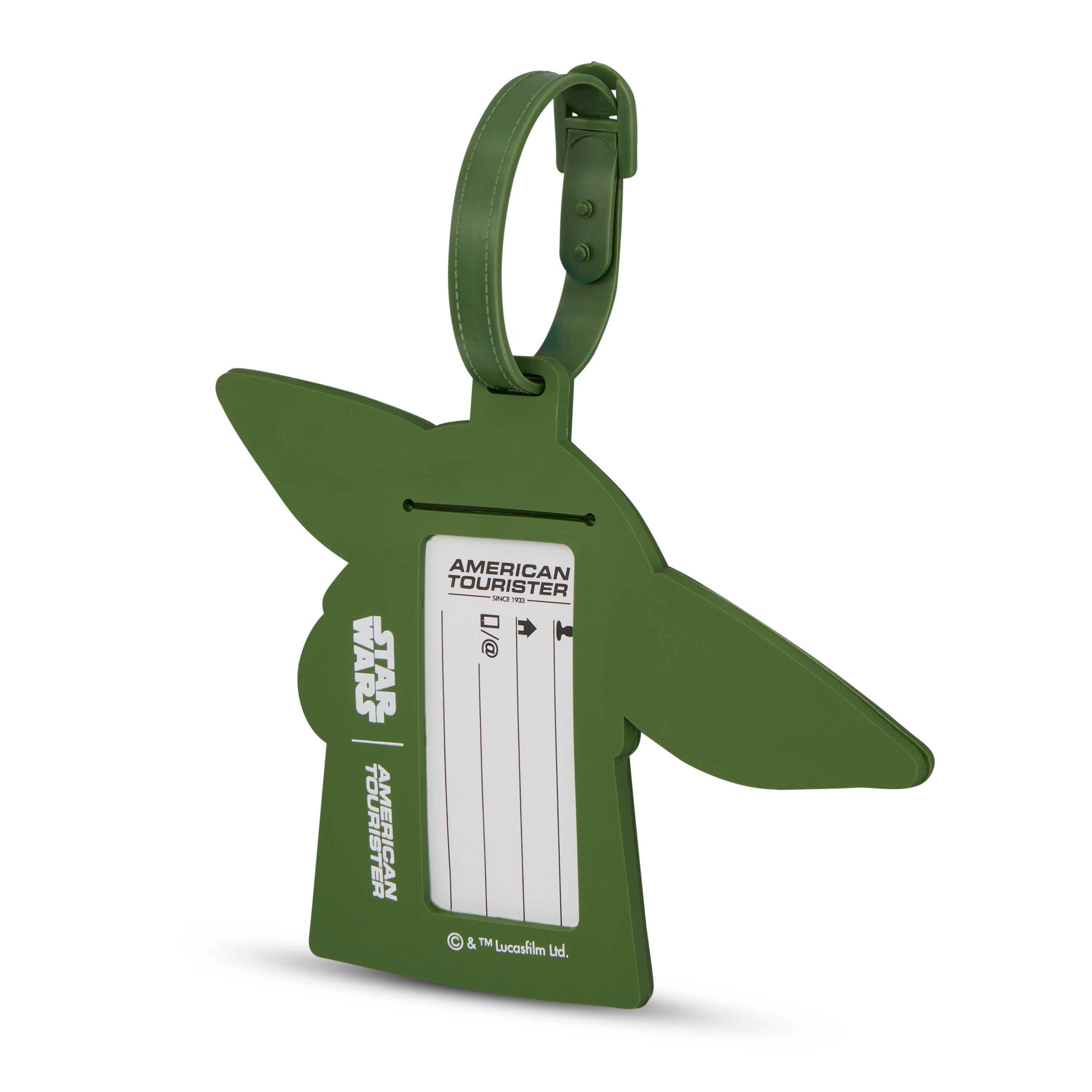 American Tourister Star Wars Grogu Luggage ID Tag, view 3