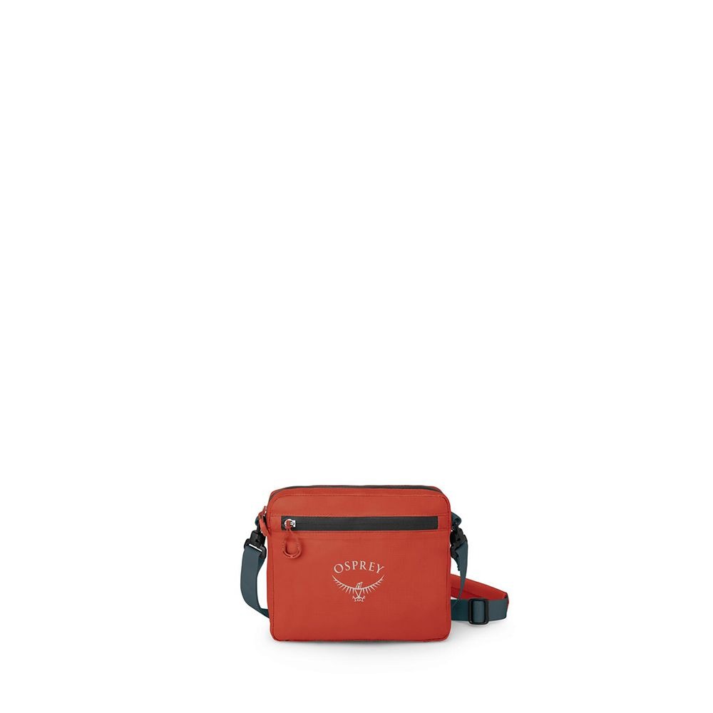 Osprey Ultralight Shoulder Satchel in Mars Orange — detail view 2