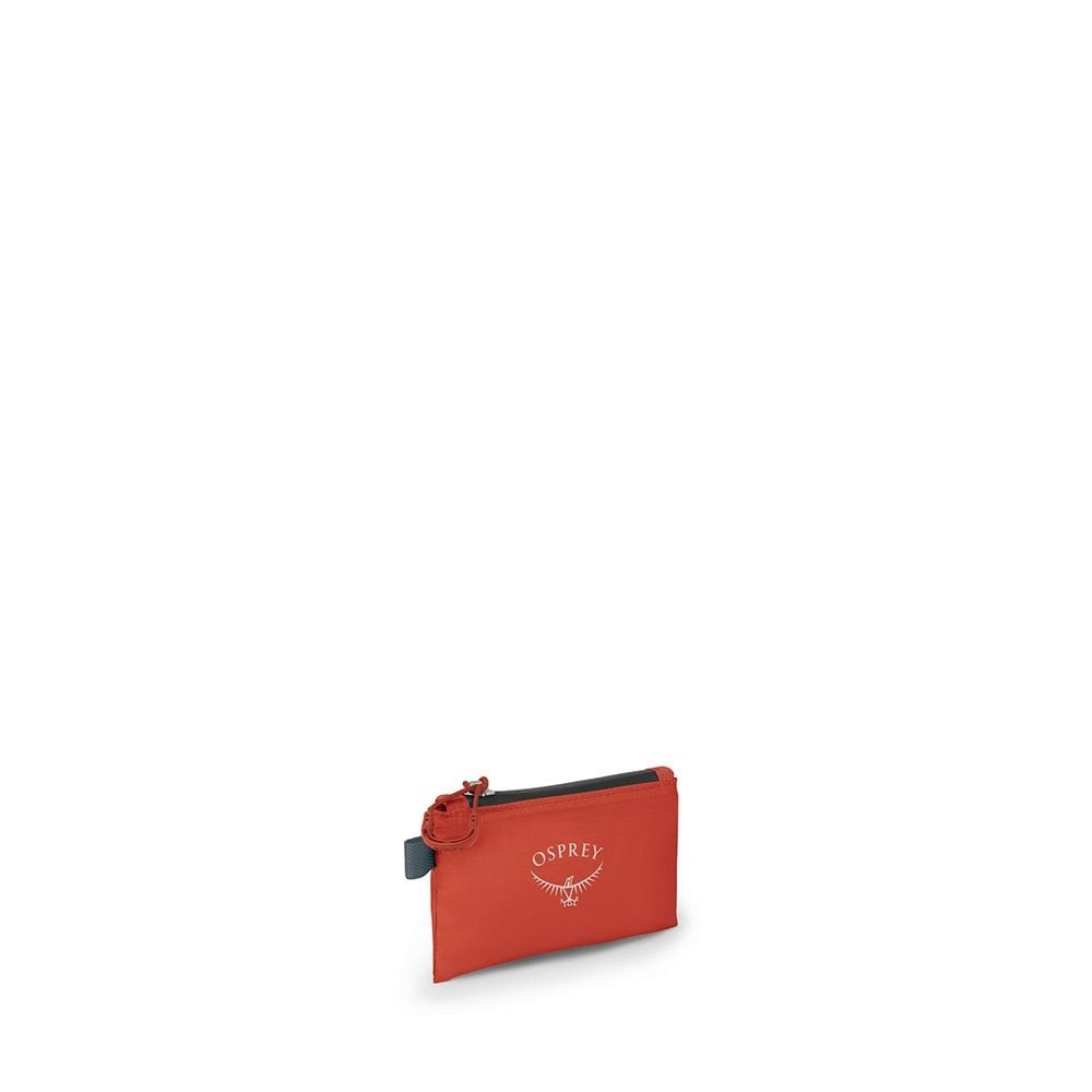 Osprey Ultralight Wallet in Mars Orange — front view