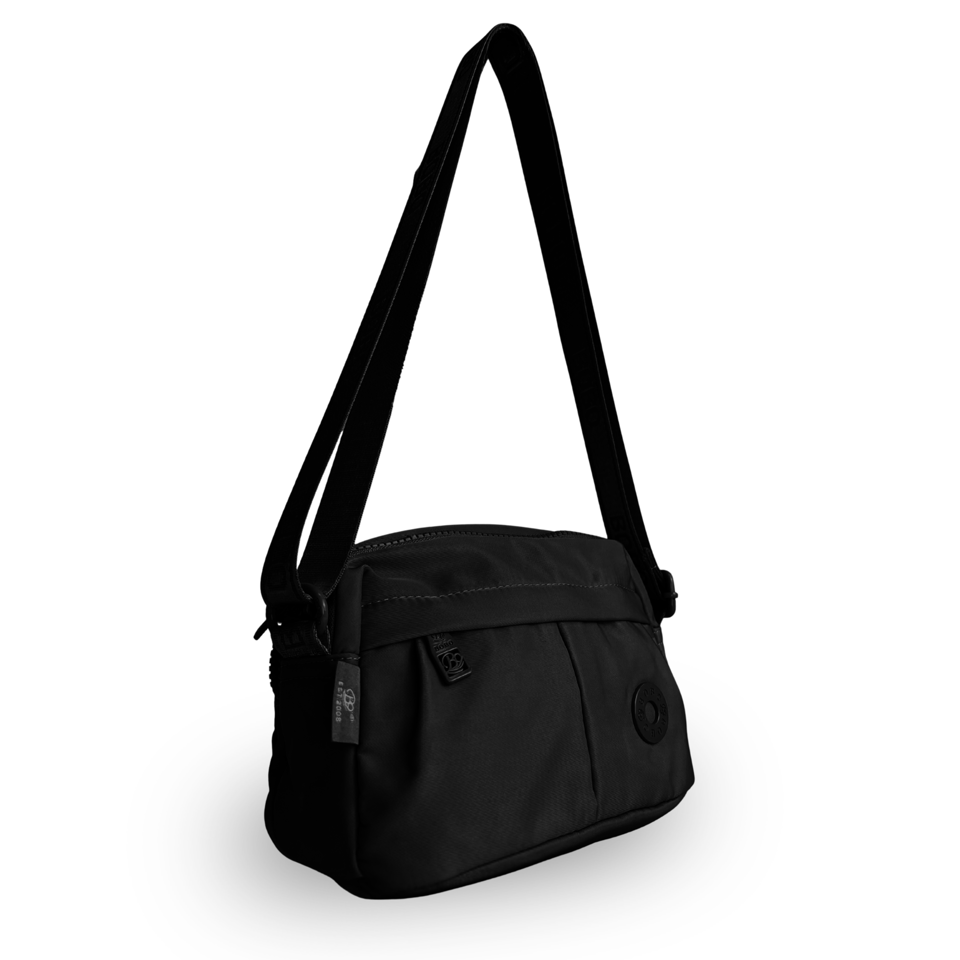 BoBo Crossbody Bag in Black - nylon